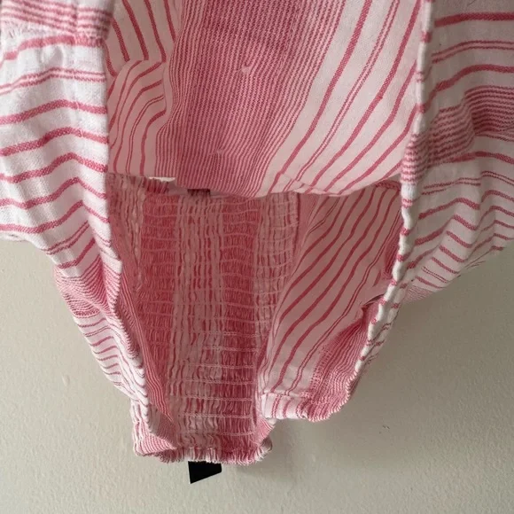 Tommy Hilfiger Stripped Pink and white Sleeveless Crop Top - Picture 3 of 6